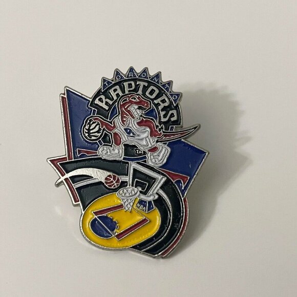 Vintage 1995 NBA Toronto Raptors Basketball Souvenir Pin - Picture 8 of 9